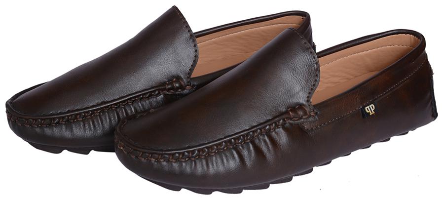 

HUSH BERRY Men Brown Loafers - SDXLKJH