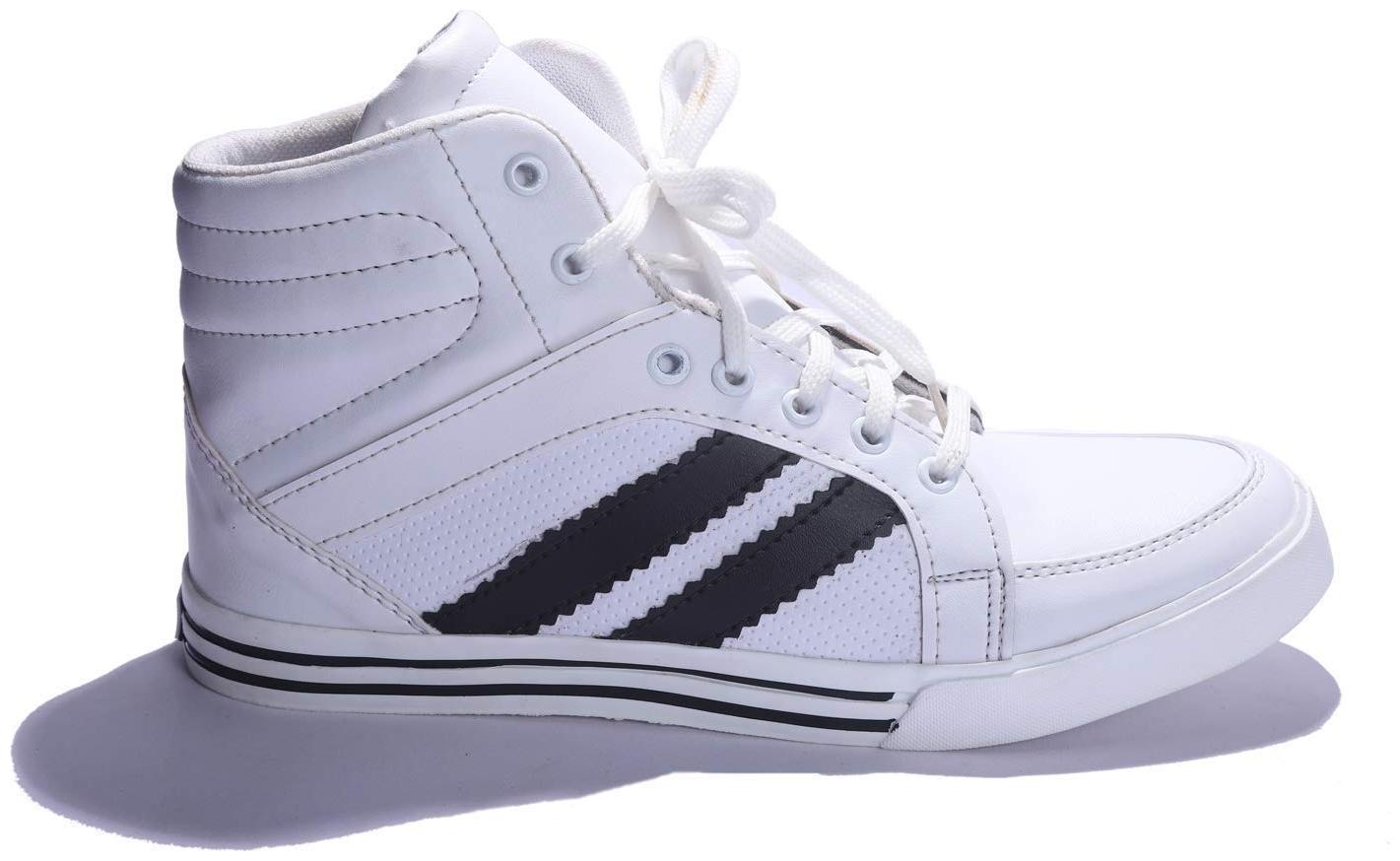

HUSH BERRY Men White Sneakers