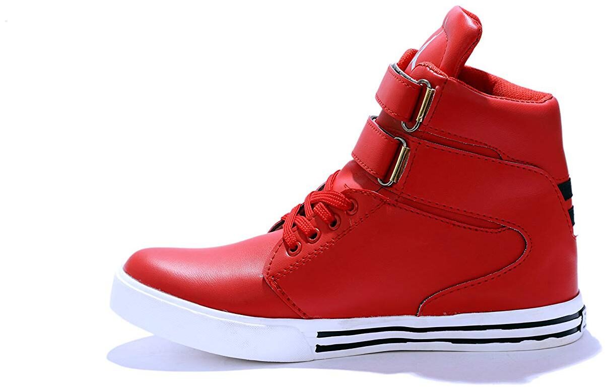 

HUSH BERRY Men Red Sneakers