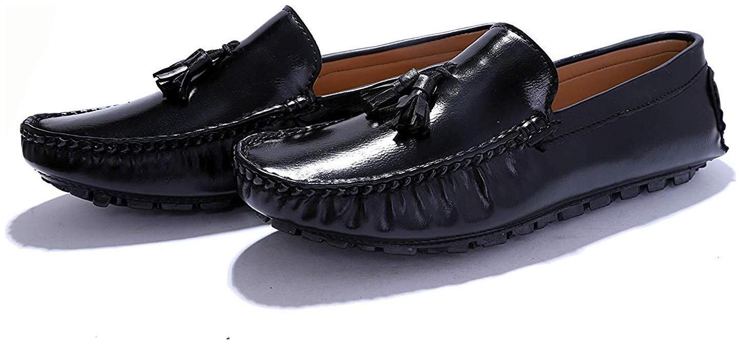 

HUSH BERRY Men Black Loafers