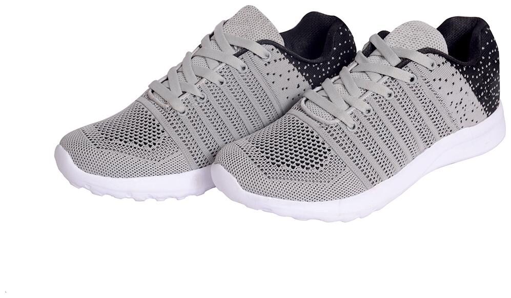

HUSH BERRY Men Running Shoes ( Grey )
