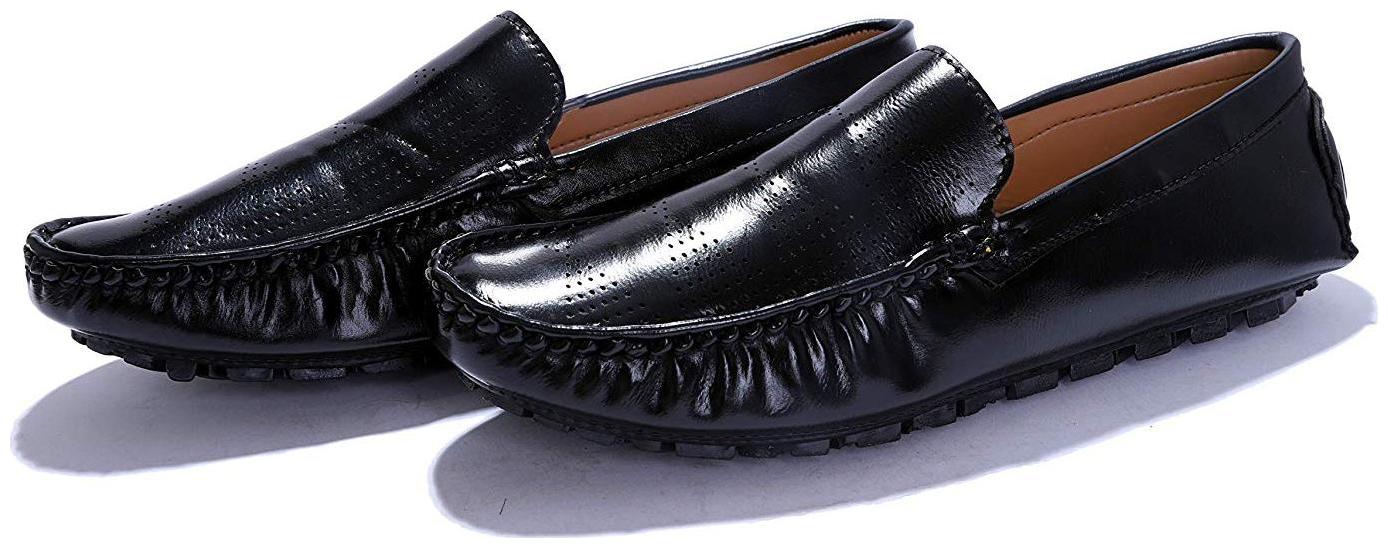 

HUSH BERRY Men Black Loafers - HBFW
