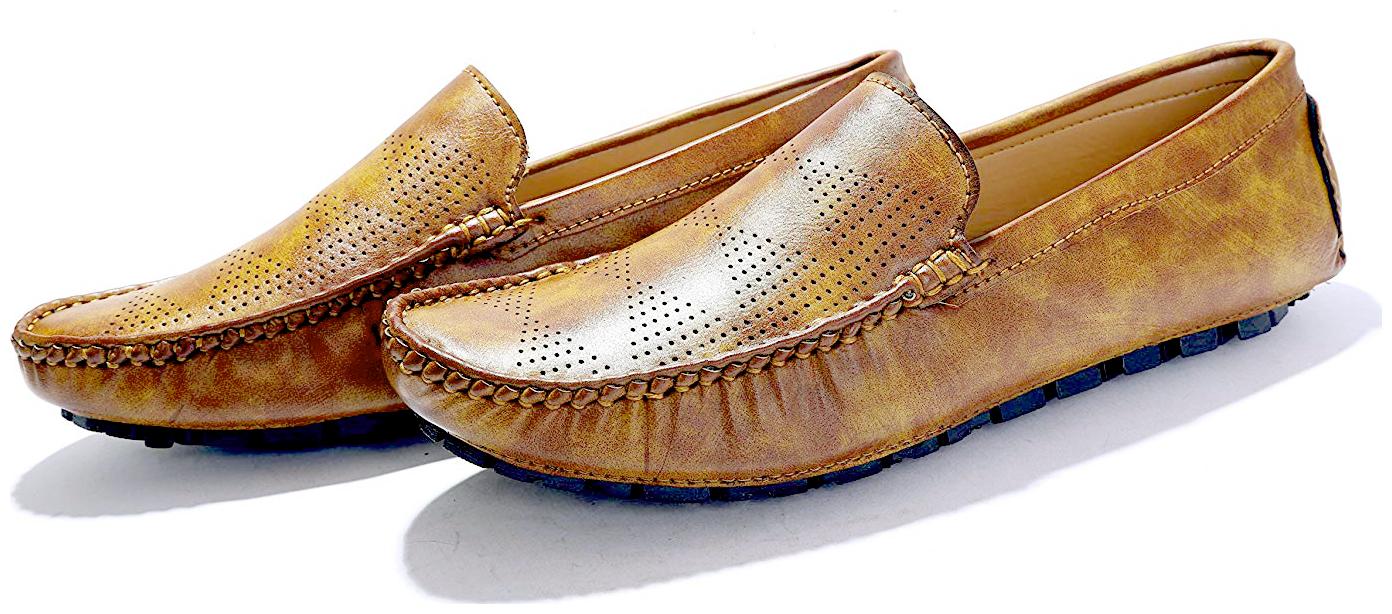 

HUSH BERRY Men Tan Loafers - SAWQ