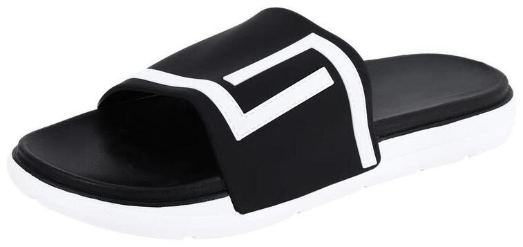 

HUSH BERRY Men Black Sliders - 1 Pair