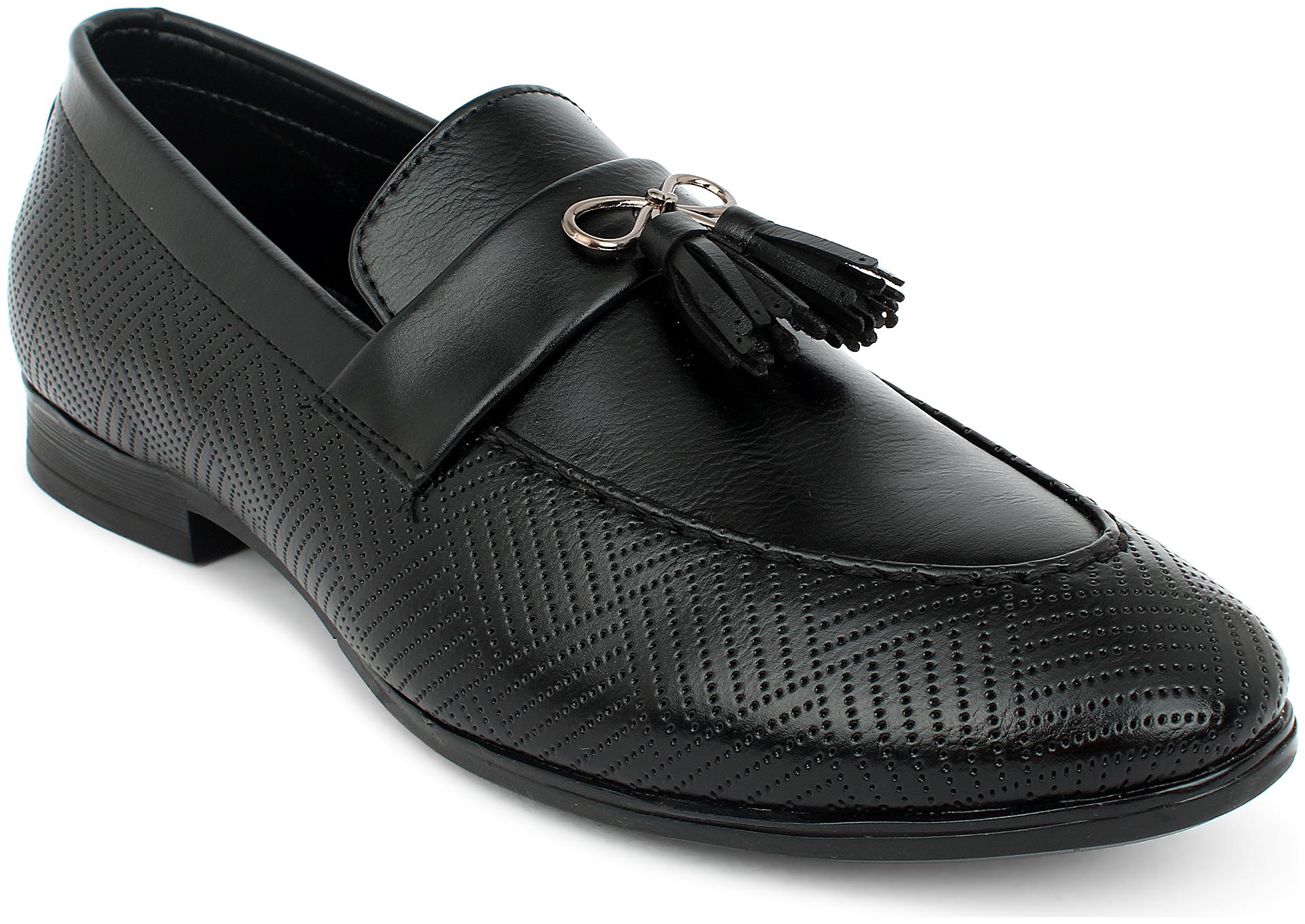 

HUSH BERRY Men Black Loafers - HB284