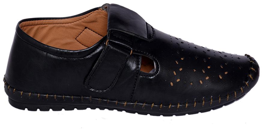 

HUSH BERRY Men Black Sandals