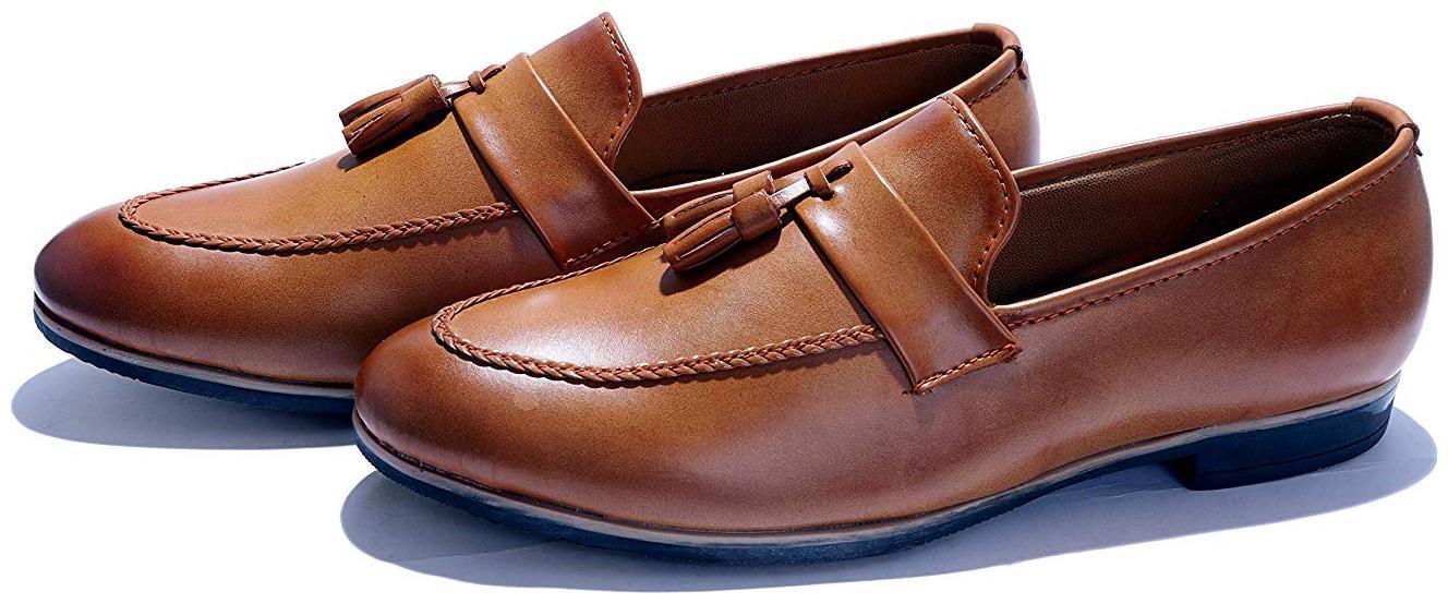 

HUSH BERRY Men Tan Loafers - XZSW