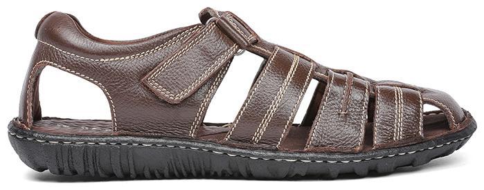 

Hush Puppies Men Brown Sandals