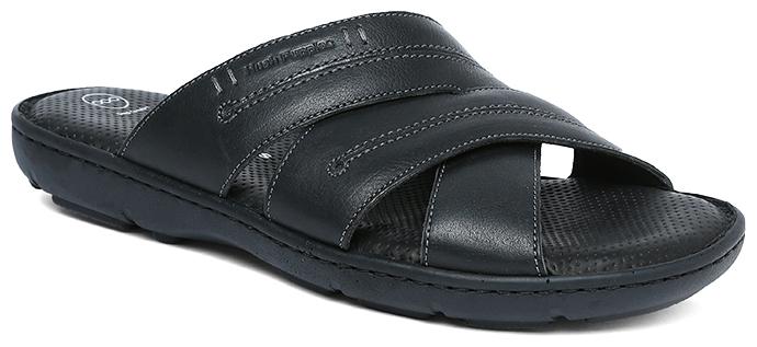 

Hush Puppies Mens Black Slippers Flip-Flops