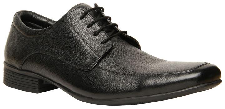 

Hush Puppies Men Black Derby Formal Shoes