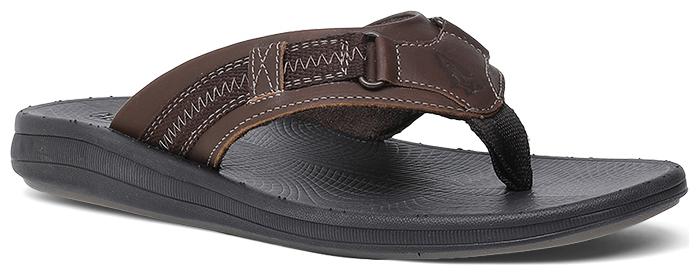 

Hush Puppies Mens Brown Slippers Flip-Flops