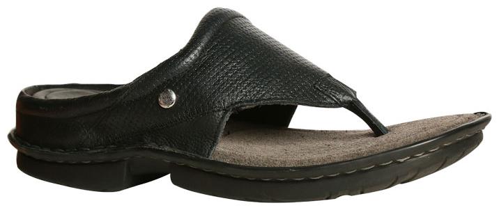 

HUSH PUPPIES Men s Black Slippers Flip-flops-UK 9