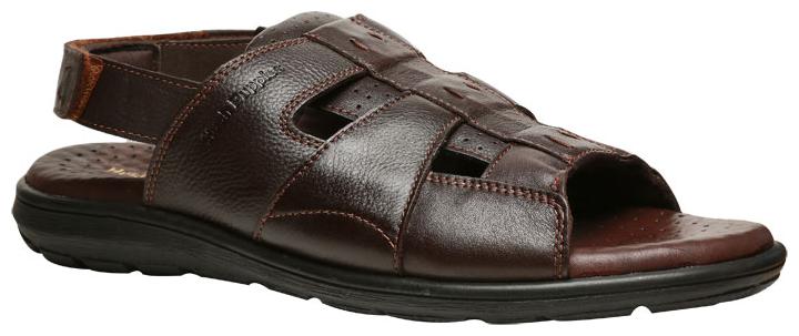 

HUSH PUPPIES Men s Brown Sandals Floaters -UK 10