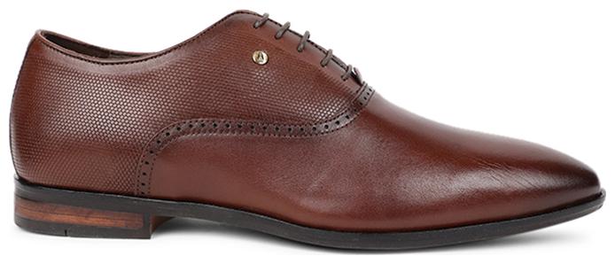 

Hush Puppies Men Brown Oxford Formal Shoes - 8244920