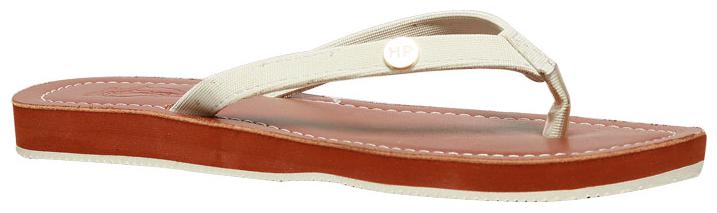 

HUSH PUPPIES Women White Flip Flops