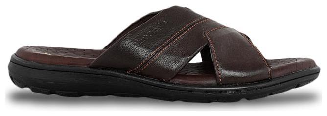 

HUSH PUPPIES Men CHARLES MULE Brown Outdoor Slippers