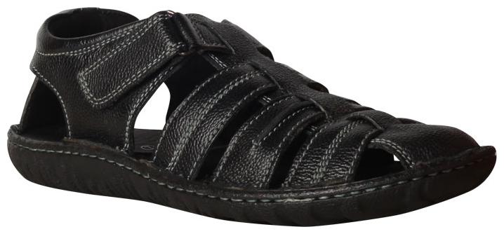 

HUSH PUPPIES Men s Black Sandals Floaters-UK 9