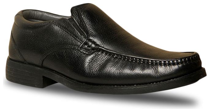 

Hush Puppies Men Black Slip-On Formal Shoes - 8546724
