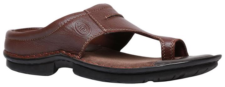 

HUSH PUPPIES Men s Tan Slippers Flip-Flops -UK 7