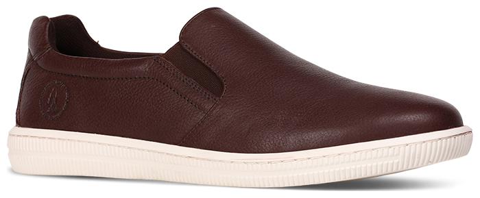 

Hush Puppies FUEL SLIP ON-2 Men Brown Sneakers