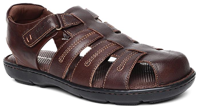 

Hush Puppies Mens Brown Sandals Floaters