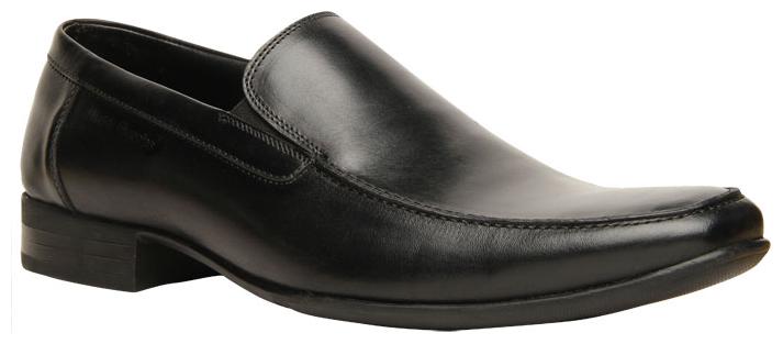 

Hush Puppies Men Black Slip-On Formal Shoes