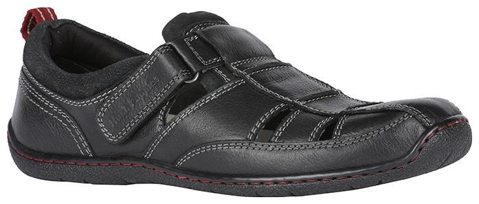 

Hush Puppies Men Black Sandals