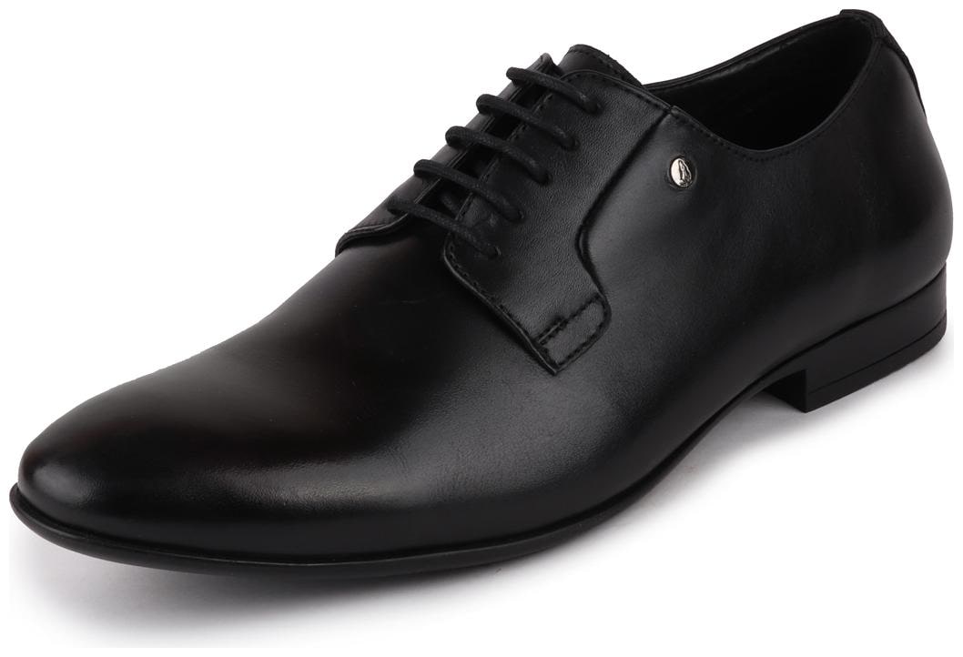 

Hush Puppies Men Black Derby Formal Shoes - 824-6748