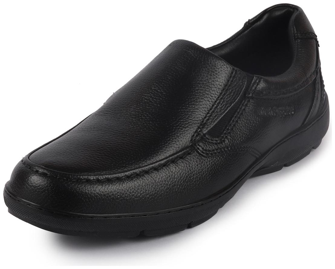 

Hush Puppies Men Black Slip-On Formal Shoes - 854-6714