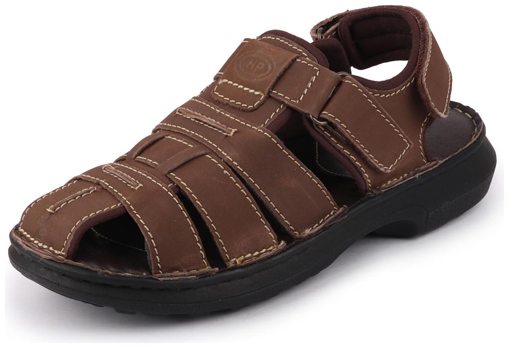 

Hush Puppies Men Brown Sandals