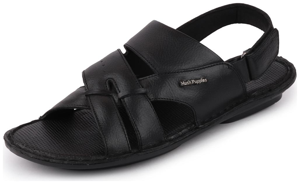 

Hush Puppies Men Black Sandals