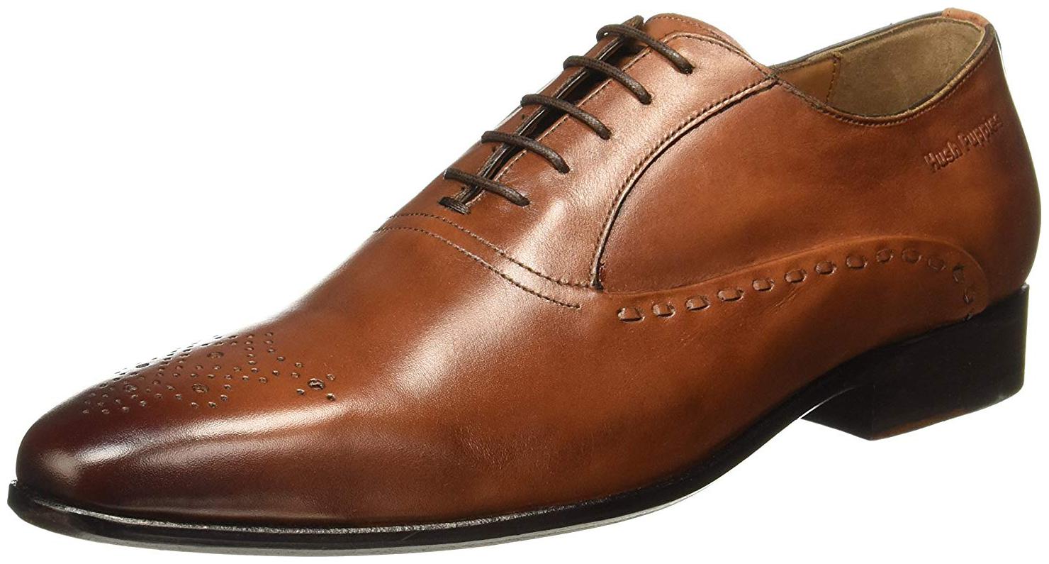 

Hush Puppies Men s Elan Oxford Tan Formal Shoes (8243961)