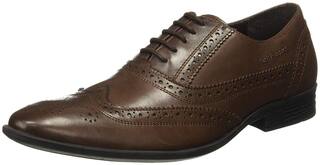 Hush Puppies Men Pk223 Brown Leather Formal Shoes - 8244305