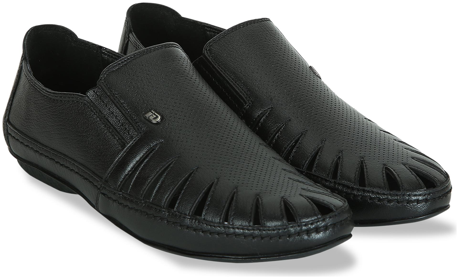 

Id Men Black Oxford Formal Shoes - ID4044BLACK