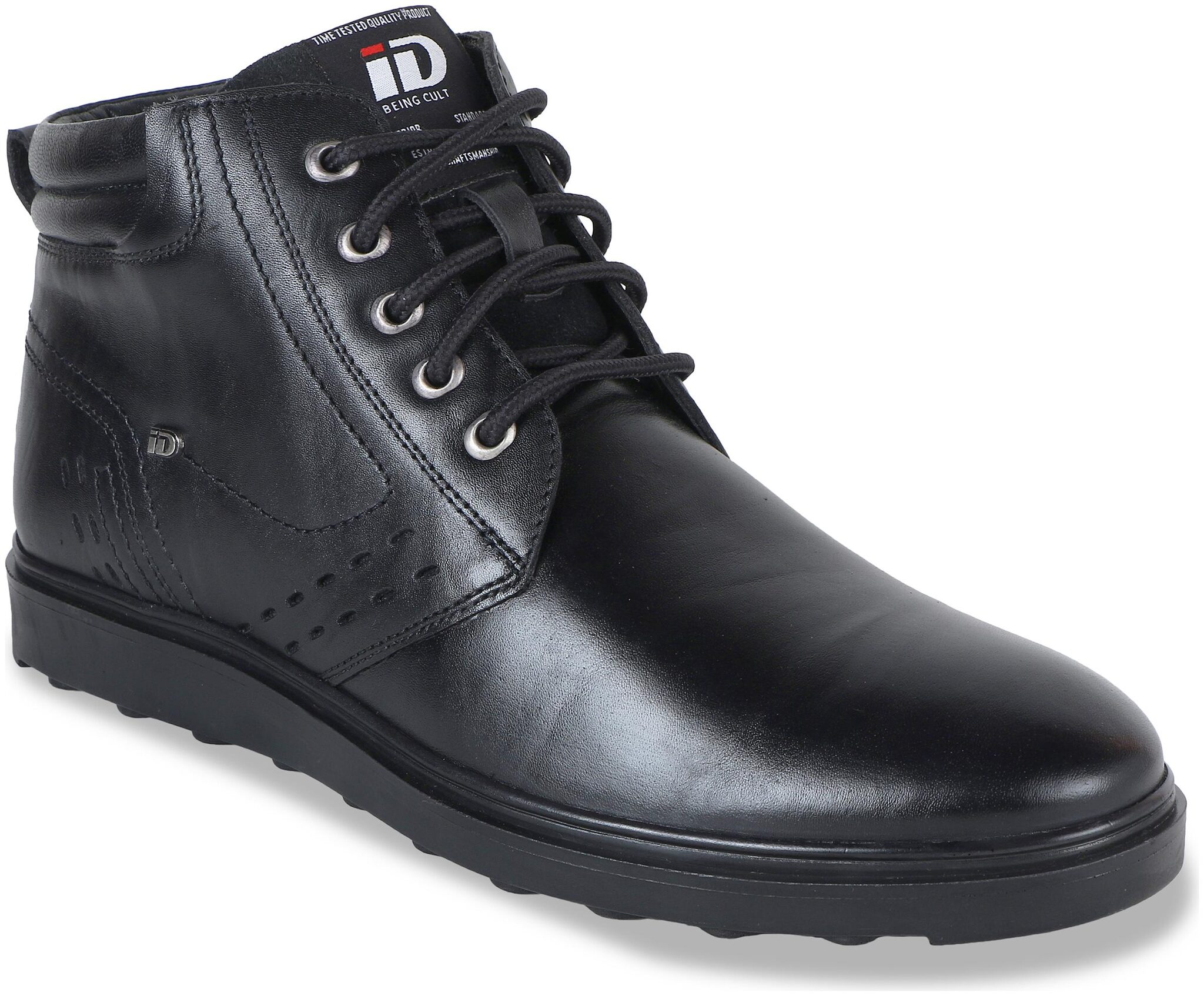 

Id Men Black Outdoor Boots - ID1058BLACK - ID1058BLACK