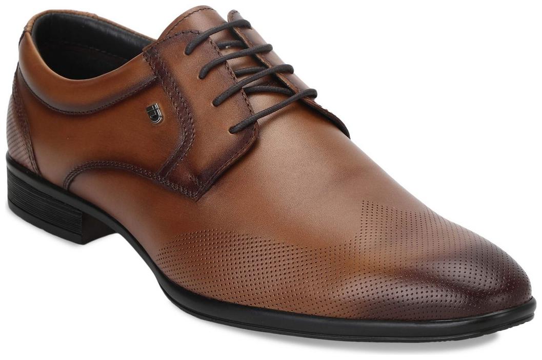 

ID Men Brown Leather Lace Up Formal Shoes