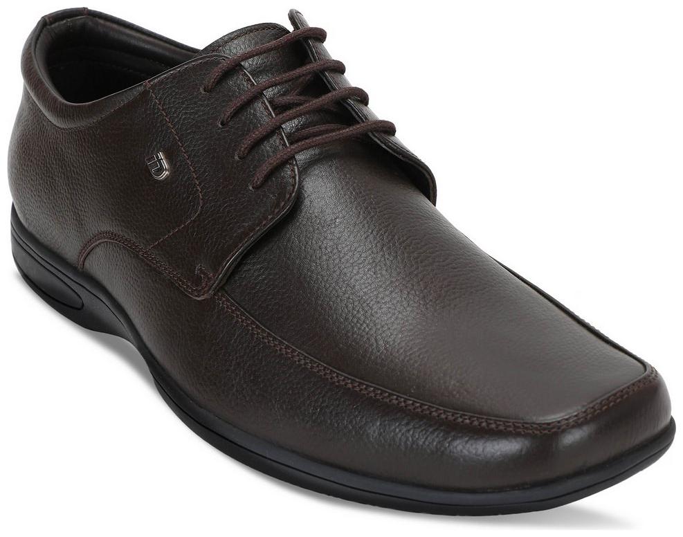 

ID Men Brown Leather Lace Up Formal Shoes