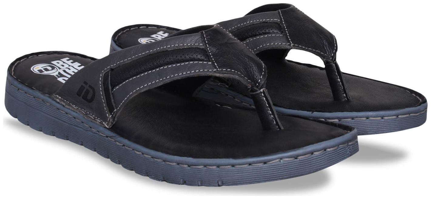 

ID Men Grey Slippers Flip-Flops