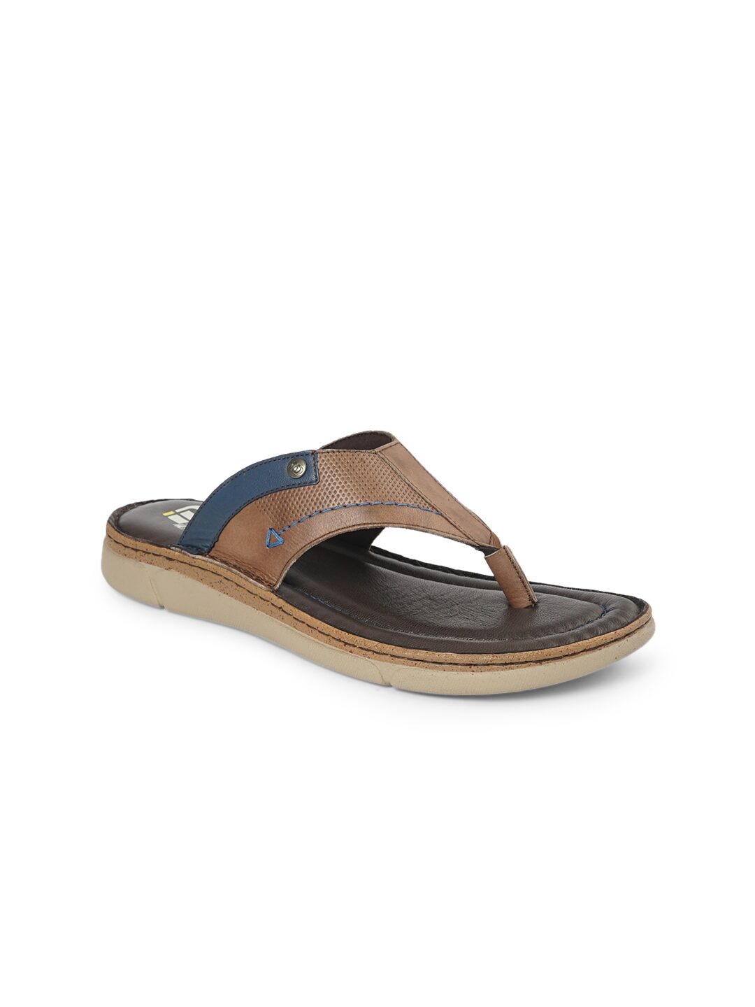 

Id Men Brown Indoor Slippers - 1 Pair
