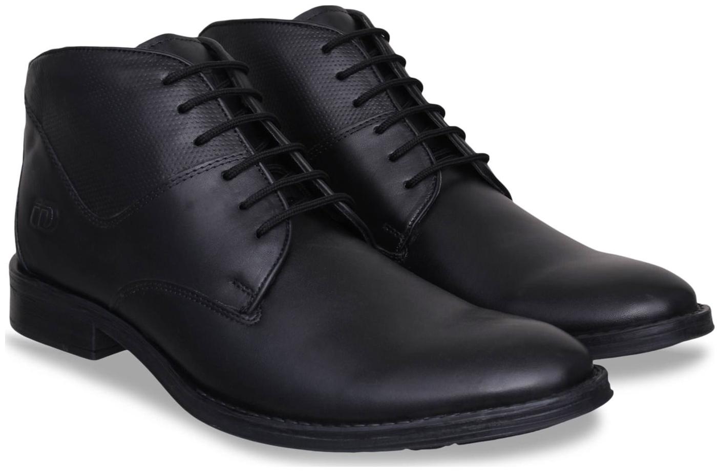 

Id Men Black Ankle Boots - ID1027BLACK
