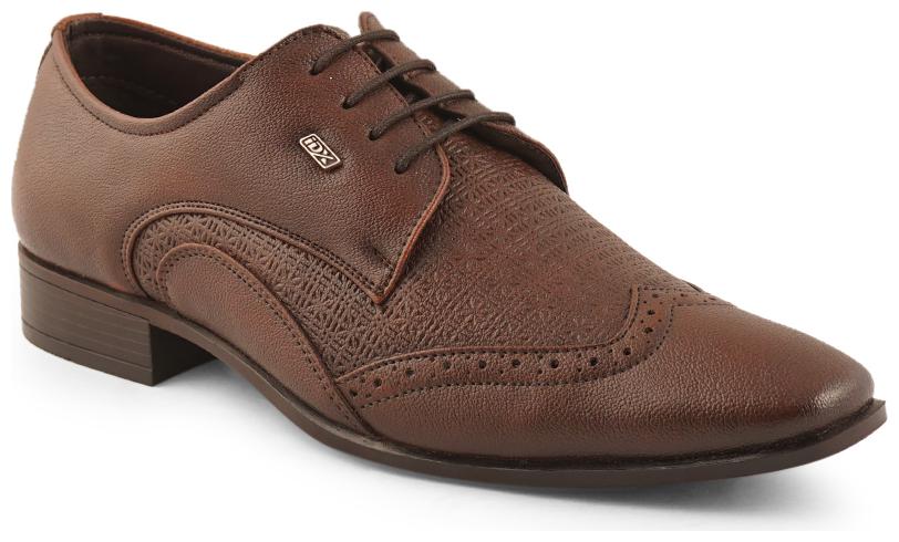 

Id Men Brown Oxford Formal Shoes - IX2013BROWN - IX2013BROWN