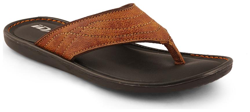 

Id Men Tan Indoor Slippers - 1 Pair