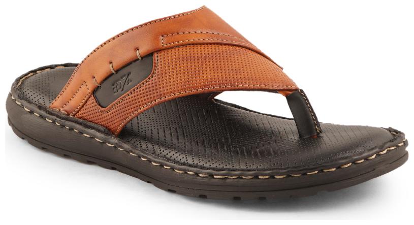 

Id Men Tan Indoor Slippers - 1 Pair