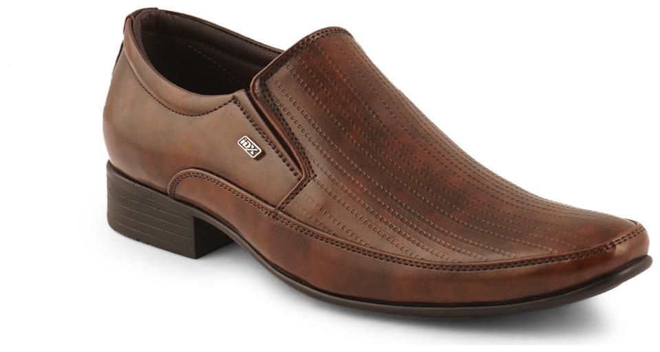 

Id Men Brown Oxford Formal Shoes - IX2014BROWN