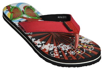 

IMPAKTO By Ajanta Flip Flops - Red