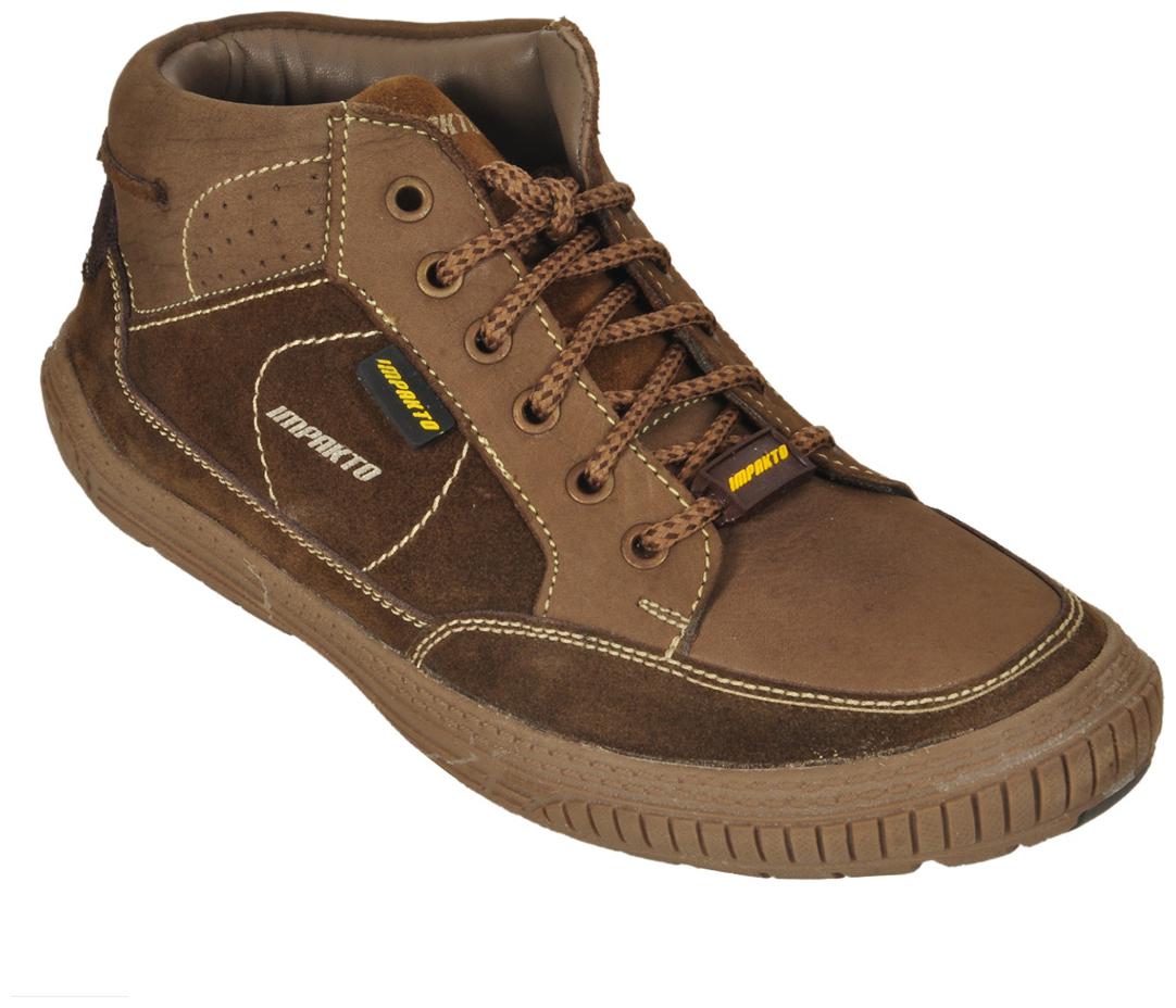 

Impakto By Ajanta Men s Outdoor Shoes - Brown Tan