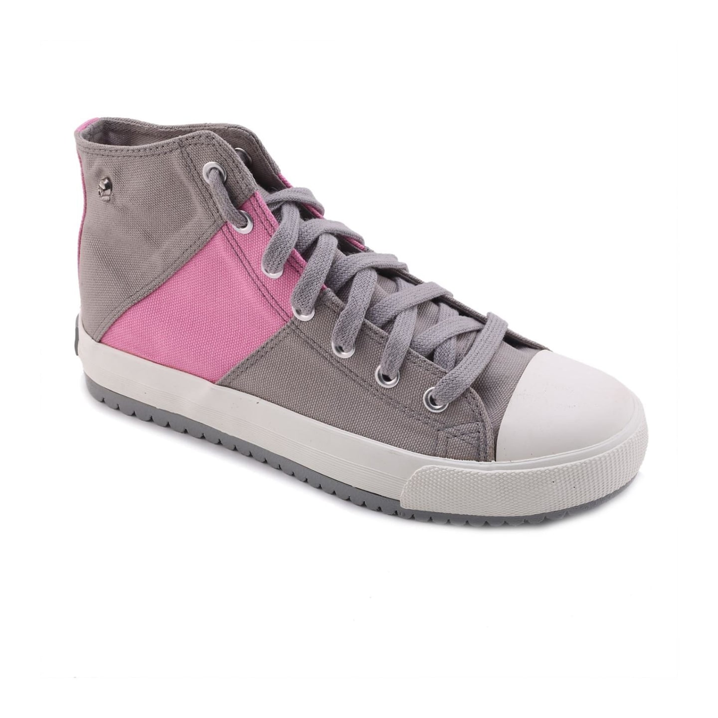

Enso Canvas Shoes for Women - Grey and Pink