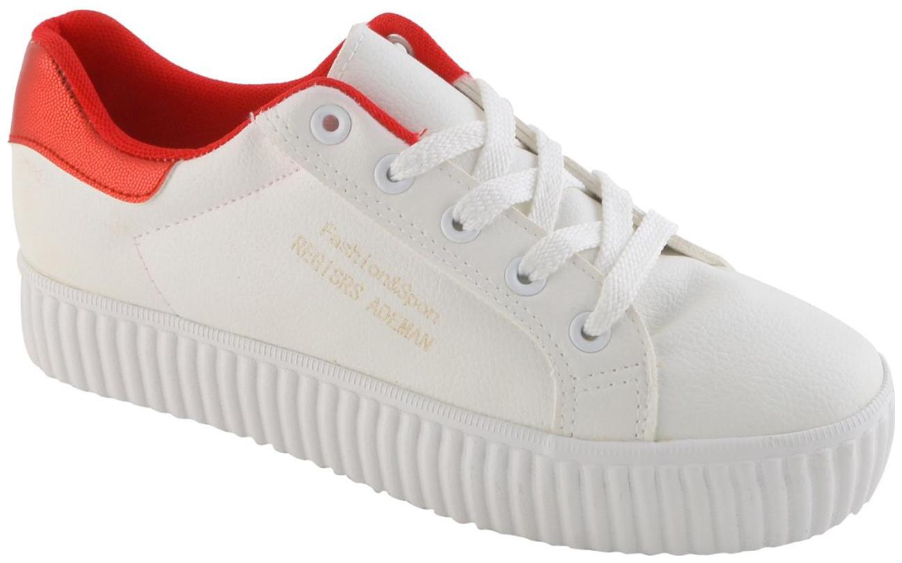 

Enso Casual Shoes for Women - Red and White