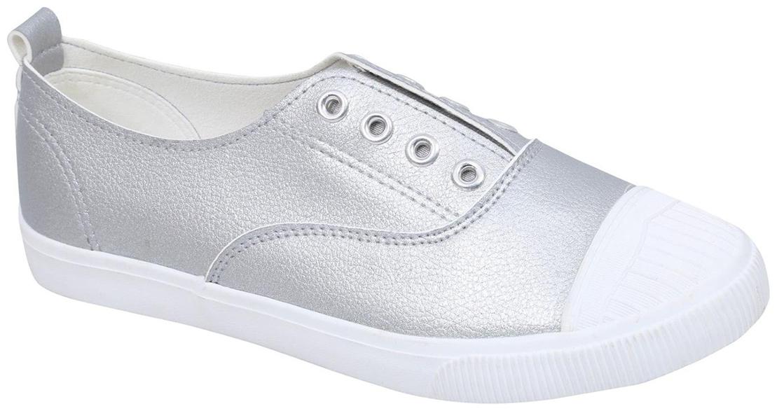 

Enso Casual Shoes for Women - Silver and White