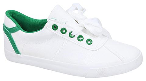 

Enso Casual Shoes for Women - White and Green